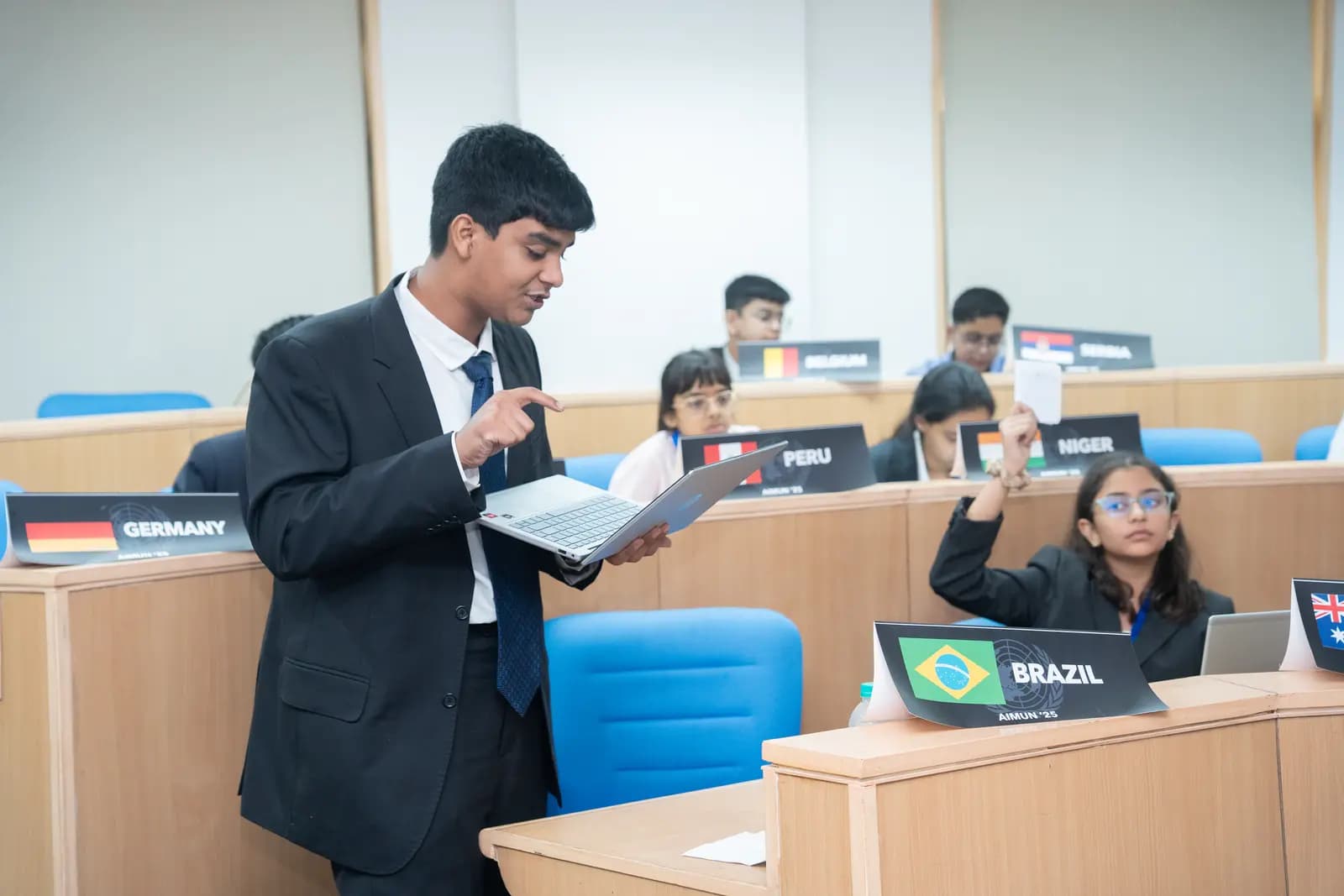 AIMUN Day 1 Debates